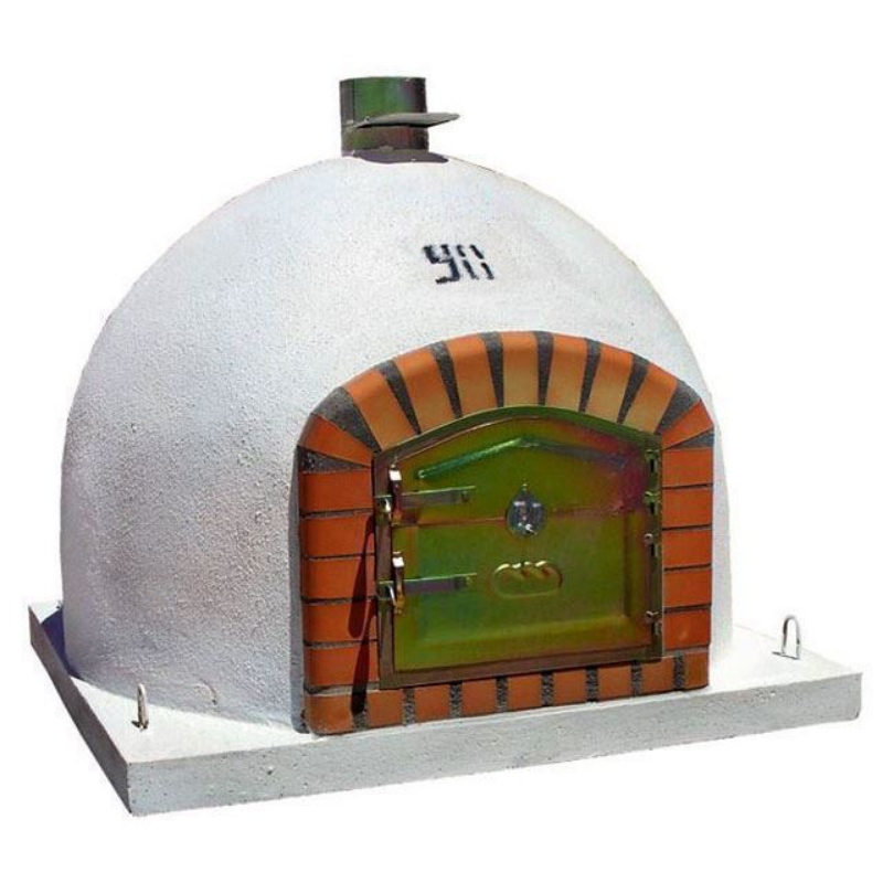 Four à Bois Traditionnel 90 cm en briques réfractaires pour pain et pizza