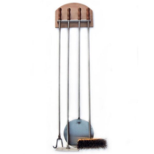 Image sur Four à bois 100 cm avec accessoires inox – Pack complet