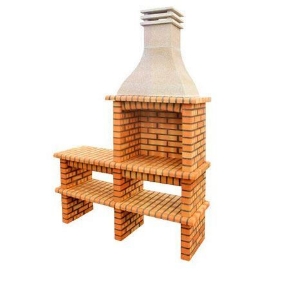 Barbecues rustiques en brique