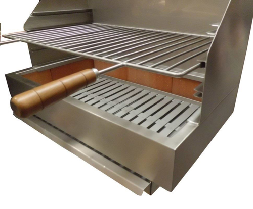 Barbecue poser 60cm inox