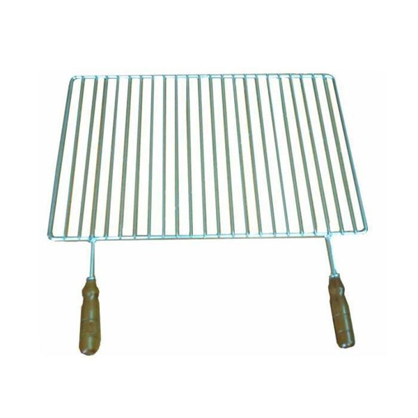 Poignées en inox V2 A Grille barbecue 60 x 40 cm de main 