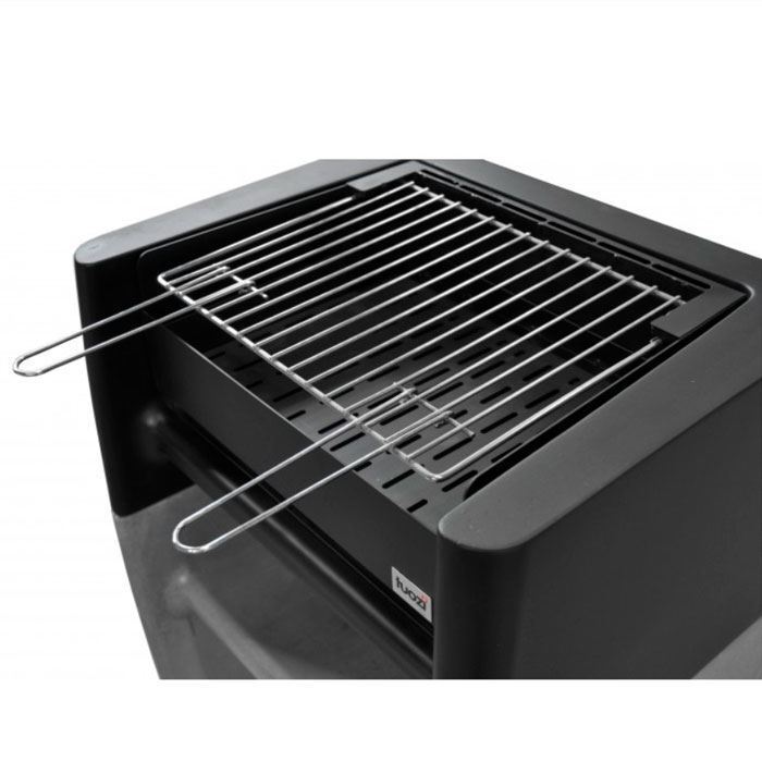 Barbecue verticale au charbon de bois