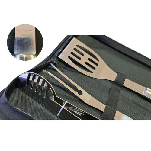 Image sur Ustensiles barbecue 3 Pcs Inox