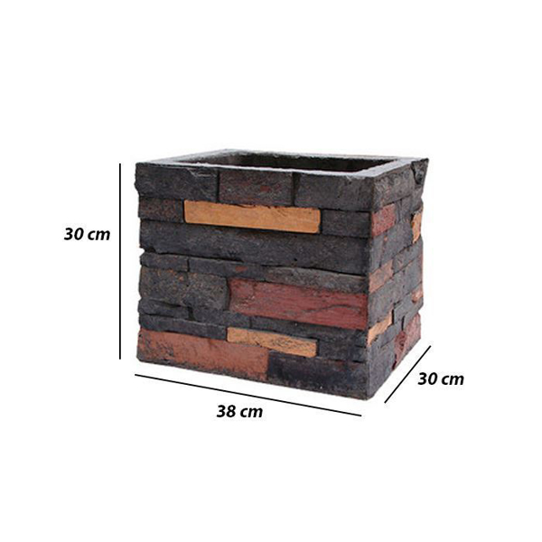 Extension de cheminée pour barbecue en pierre
