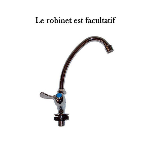 Le robinet est facultatif