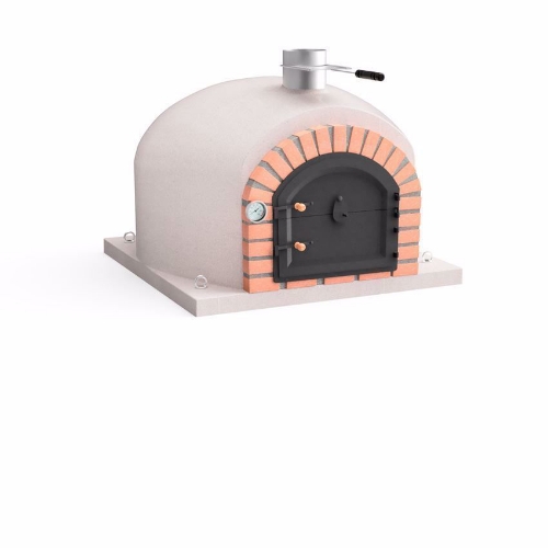 Image sur Four à pizza bois FUMUS isolé 80, 100 ou 120 cm – Blanc