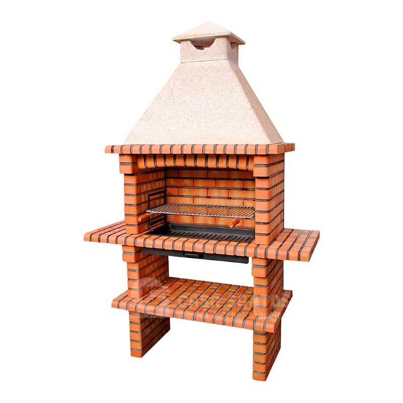 Image sur Barbecue en Brique avec Grille 70 cm CS110F – Convivialité et Authenticité