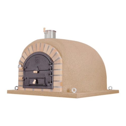 Image sur Four à Bois REAL 110 cm – Four à Pizza Grand Format & Rôtissoire