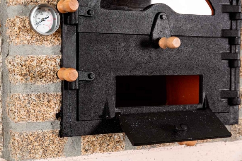 Chambre de cuisson en argile réfractaire – four à bois granit naturel 110 cm