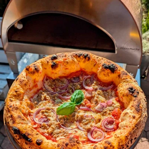 Image sur Four à Pizza Gaz Pizza Party Emozione - Cuivre (Édition XL)