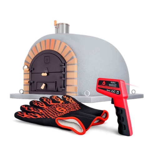 Four REAL 100 cm avec gants et thermomètre infrarouge offerts