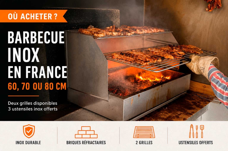 Où acheter un barbecue en inox de qualité près de chez moi ?
