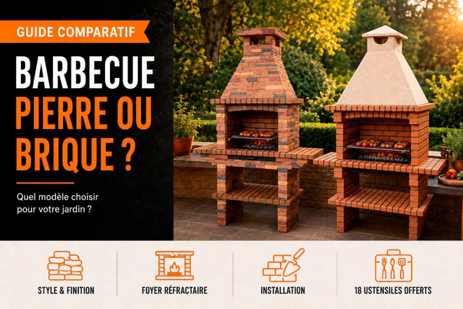 Barbecue en pierre ou en brique : quel modèle choisir ?
